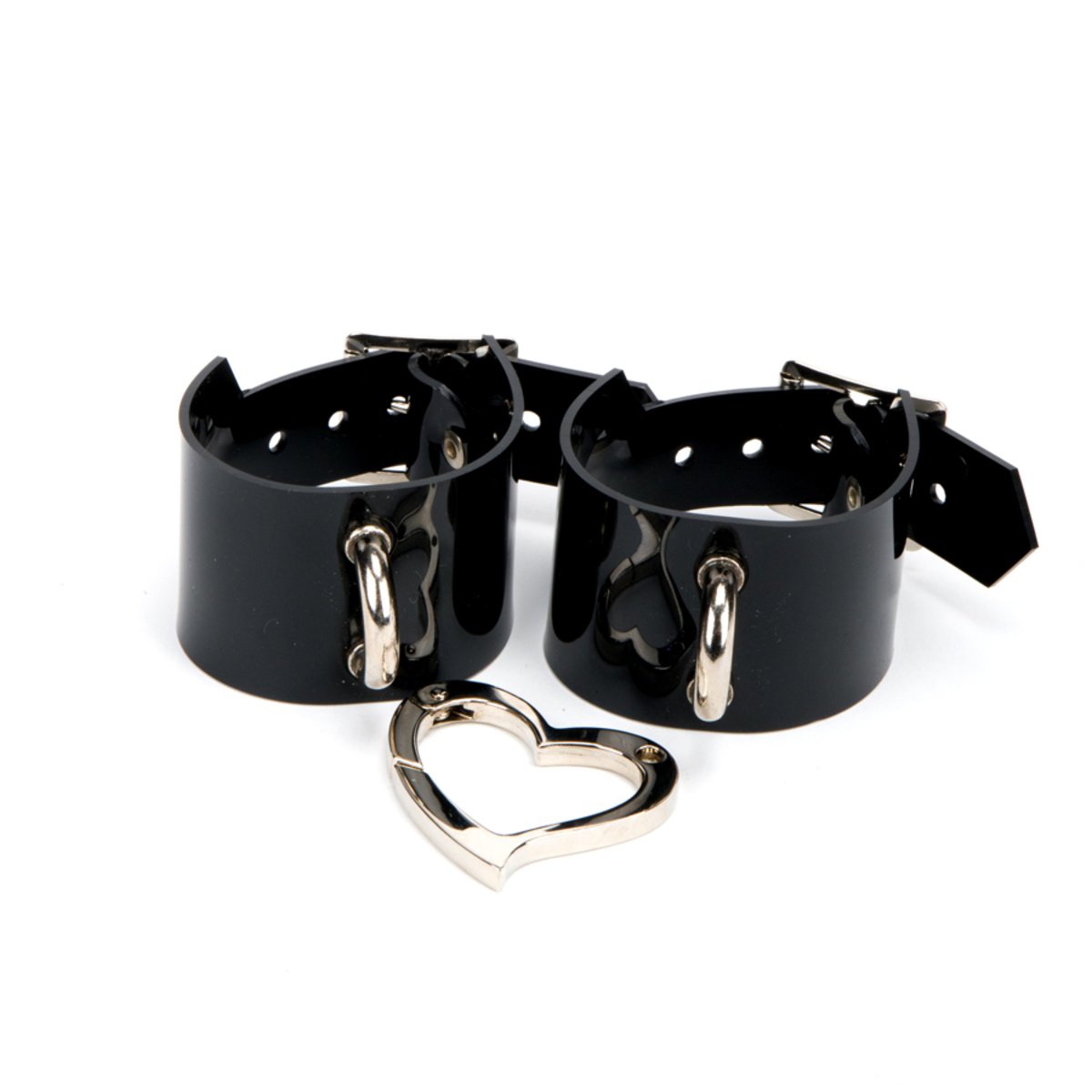 Decorative Handcuffs-Love Trap Handcuffs Pvc Heart