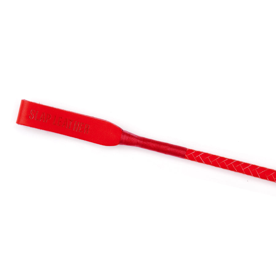Riding Crop Leather Red