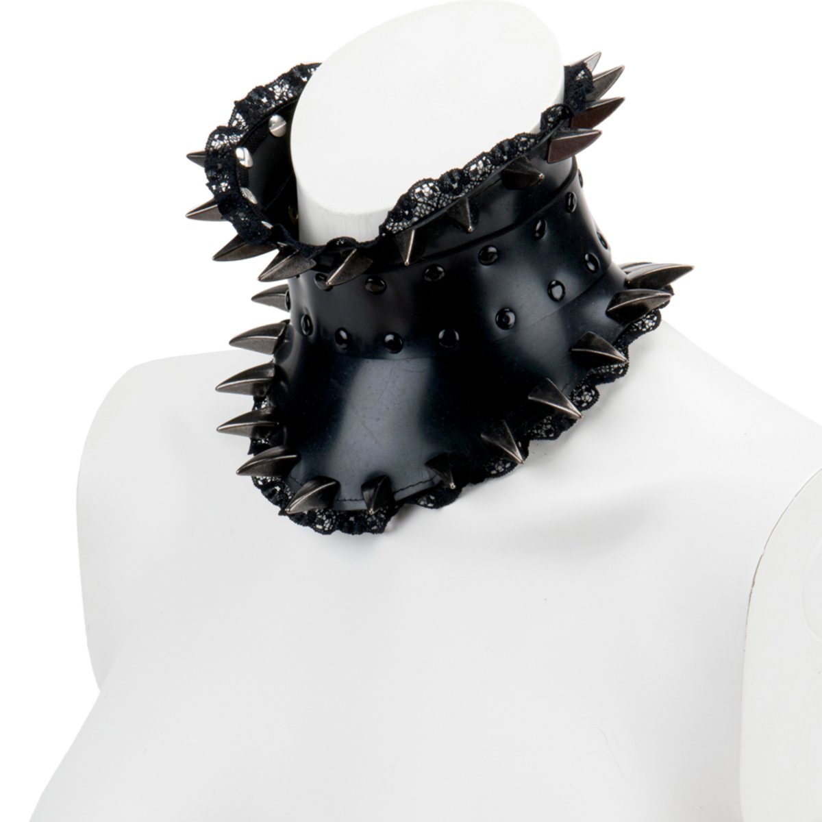 Posture Posture Collar W/ Black Claws And Black Lace
