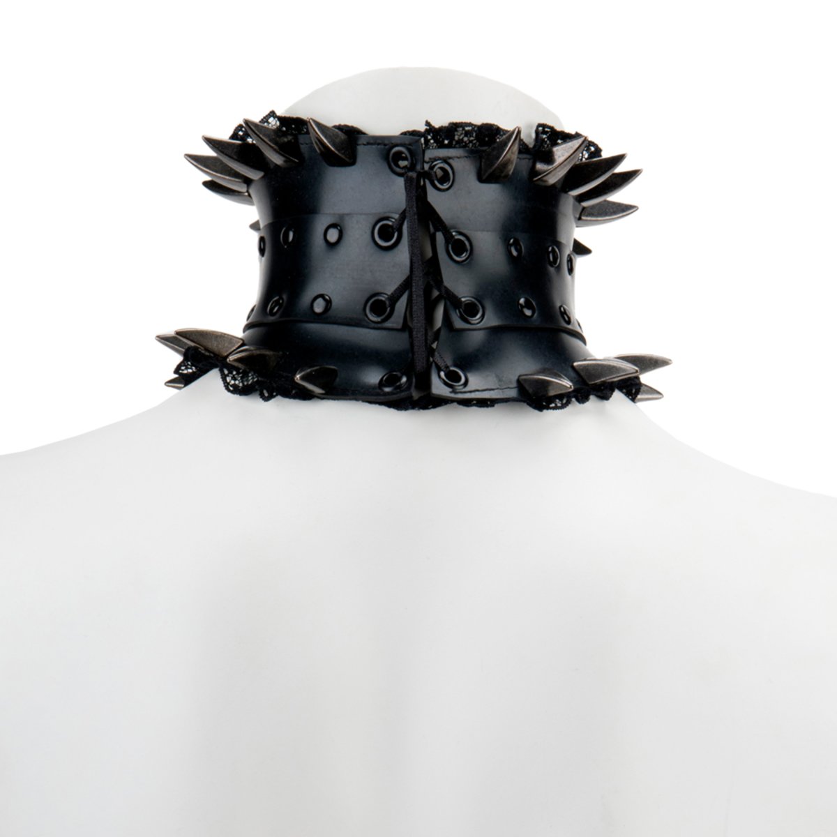 Posture Posture Collar W/ Black Claws And Black Lace