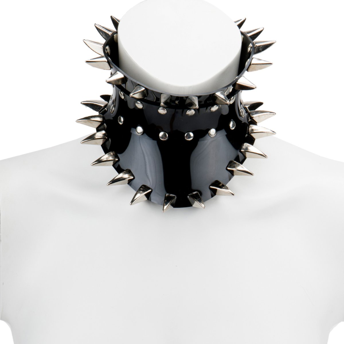 Posture Corset Collar With Silver Claws