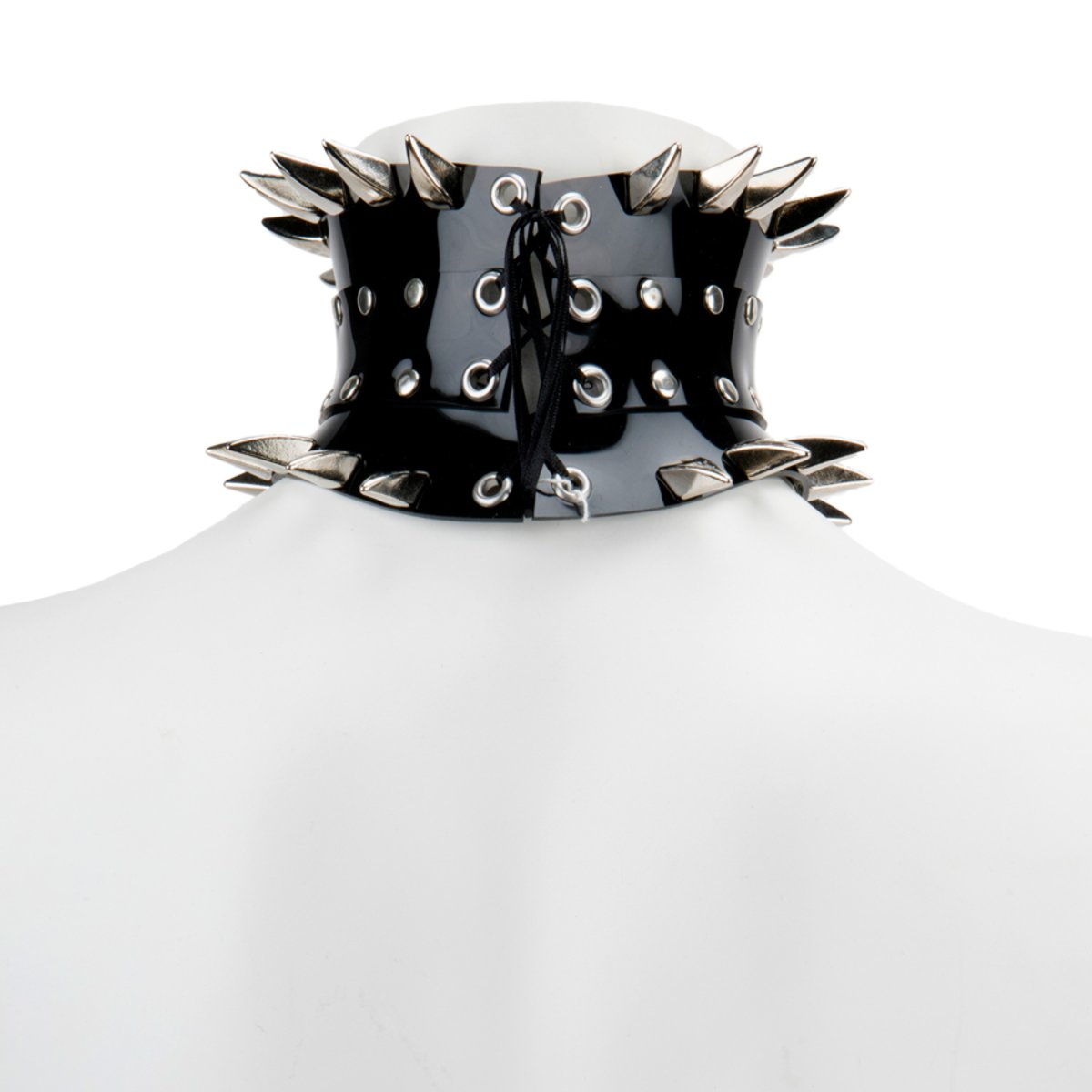 Posture Corset Collar With Silver Claws