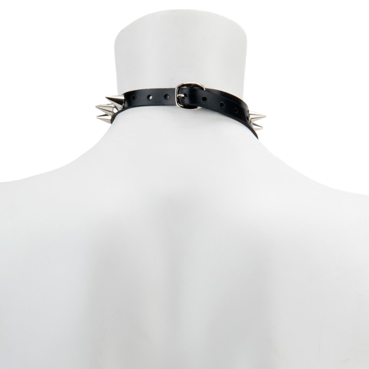 Choker-Slim Mirror With Cone Spikes