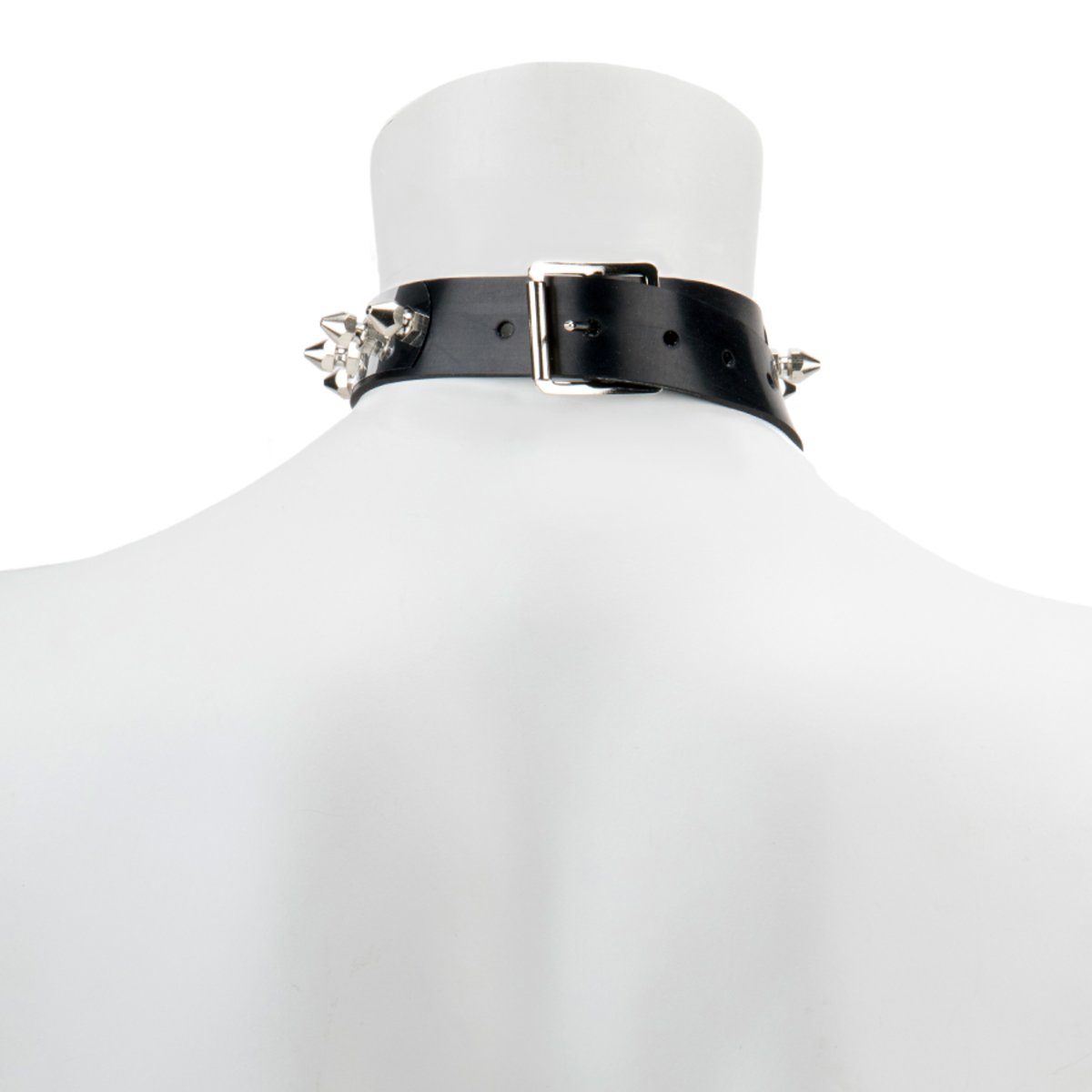 Choker-Mirror With Dog Spike