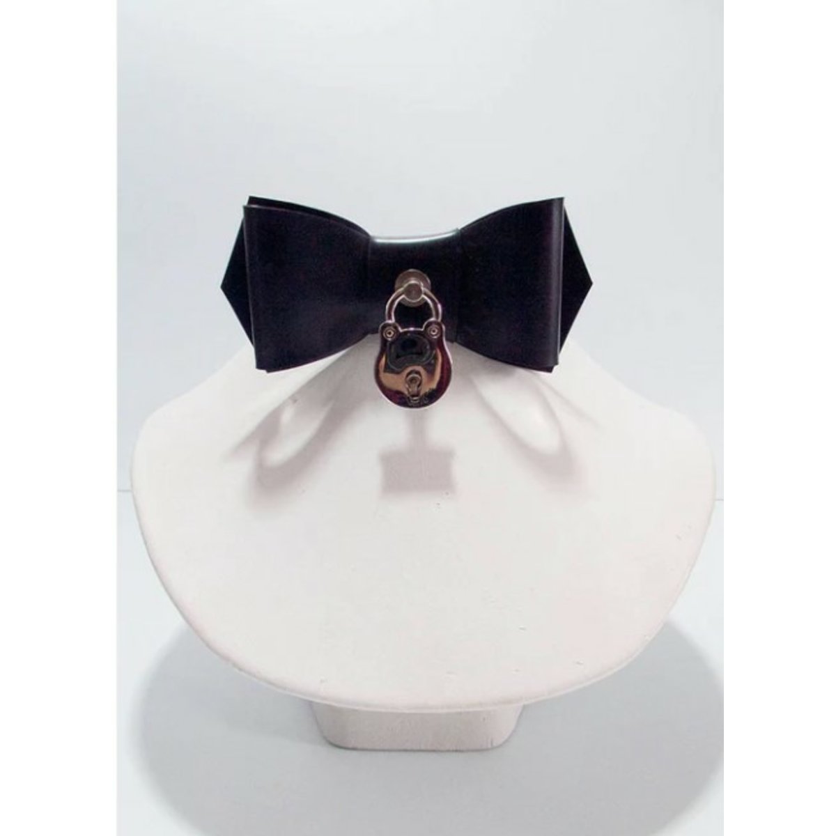 Rubber Bow Tie W/ Padlock