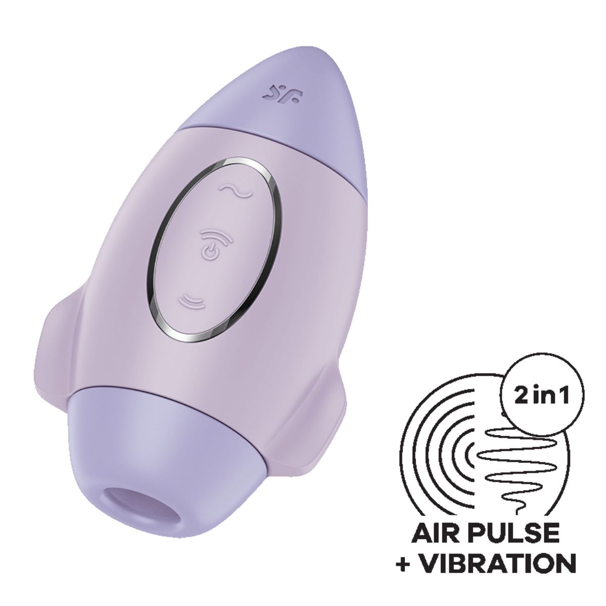Satisfyer Mission Control Clitoral Suction Stimulator Violet