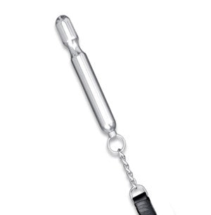 Rotary Leather Whip With Aluminium Dildo