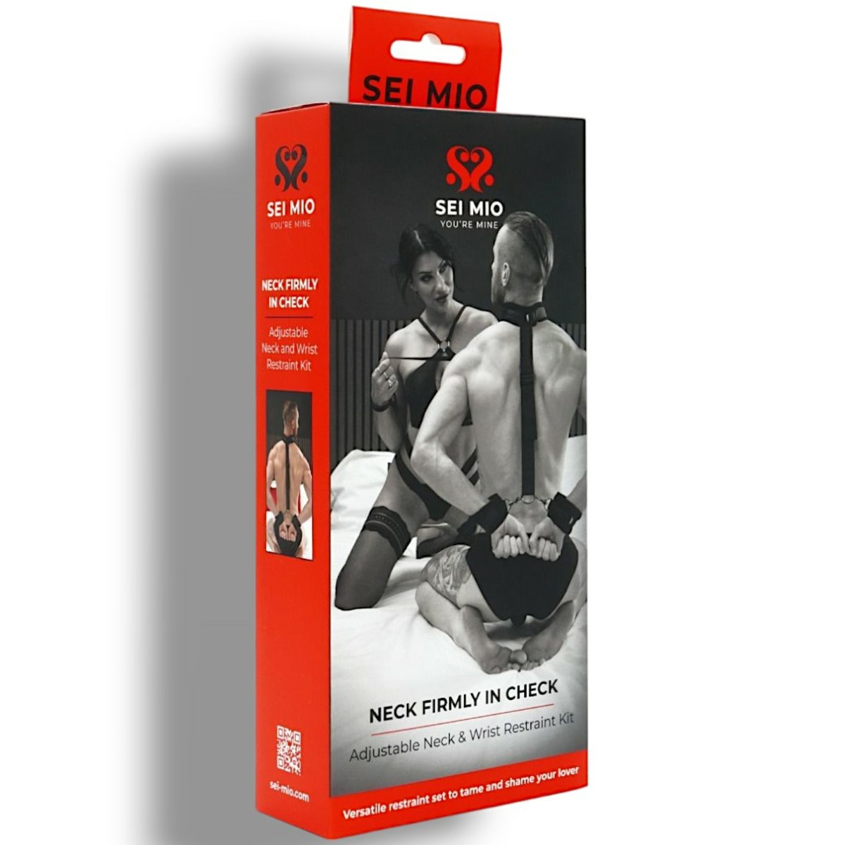 Sei Mio-Neck Firmly In Check-Adjustable Neck & Wrist Restraint Kit