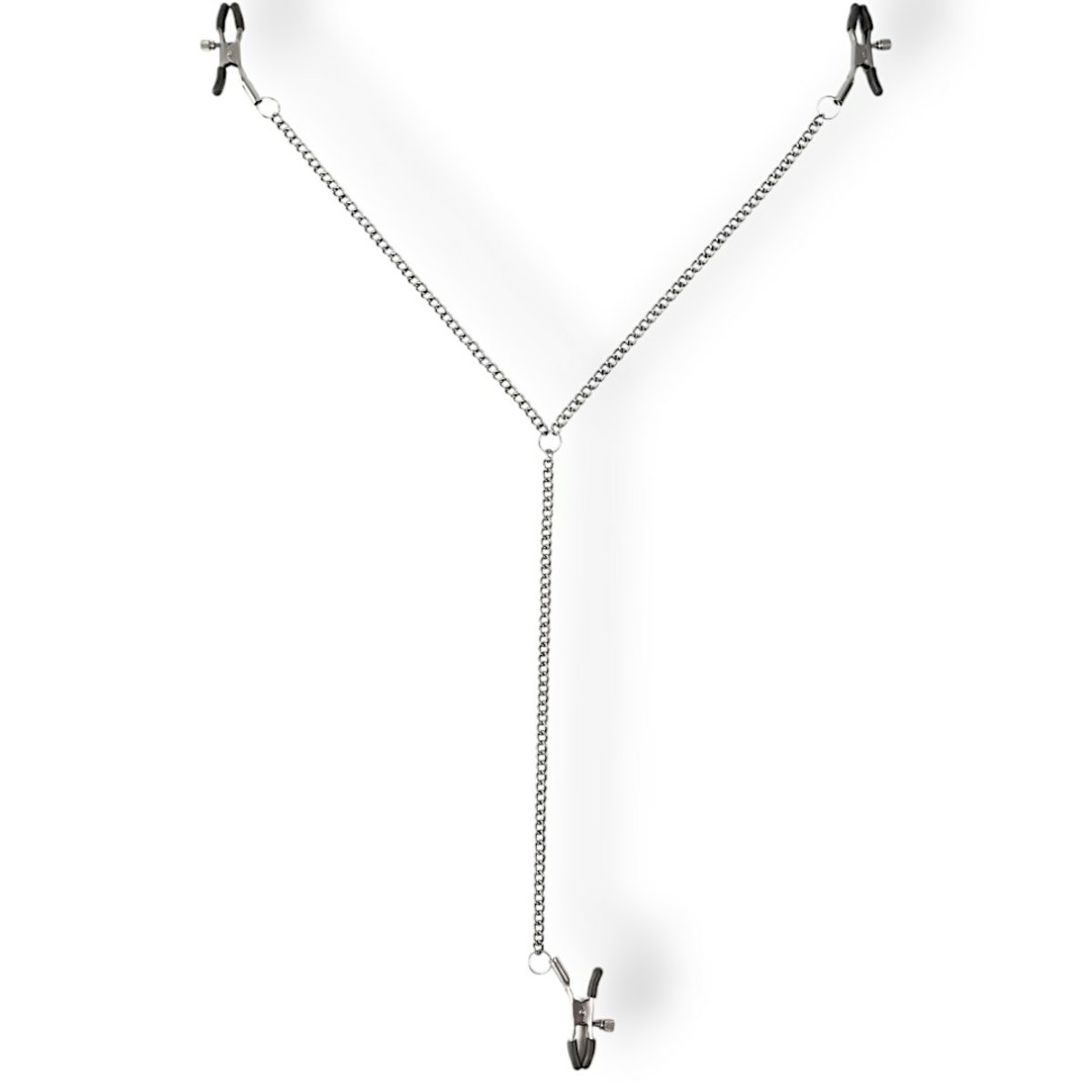 Sei Mio-Triple Tease-Adjustable Nipple And Clit Clamp Set