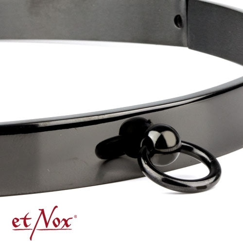 Choker Story Of O Black Stainless Steel