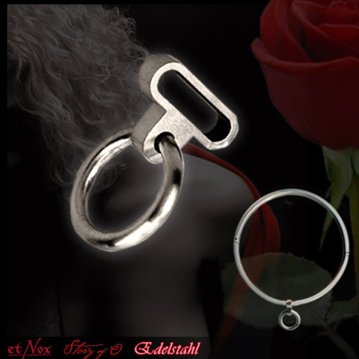 Ring Attachment For Collar Polished