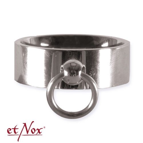 EtNox Story of O Stainless Steel Ring 8mm