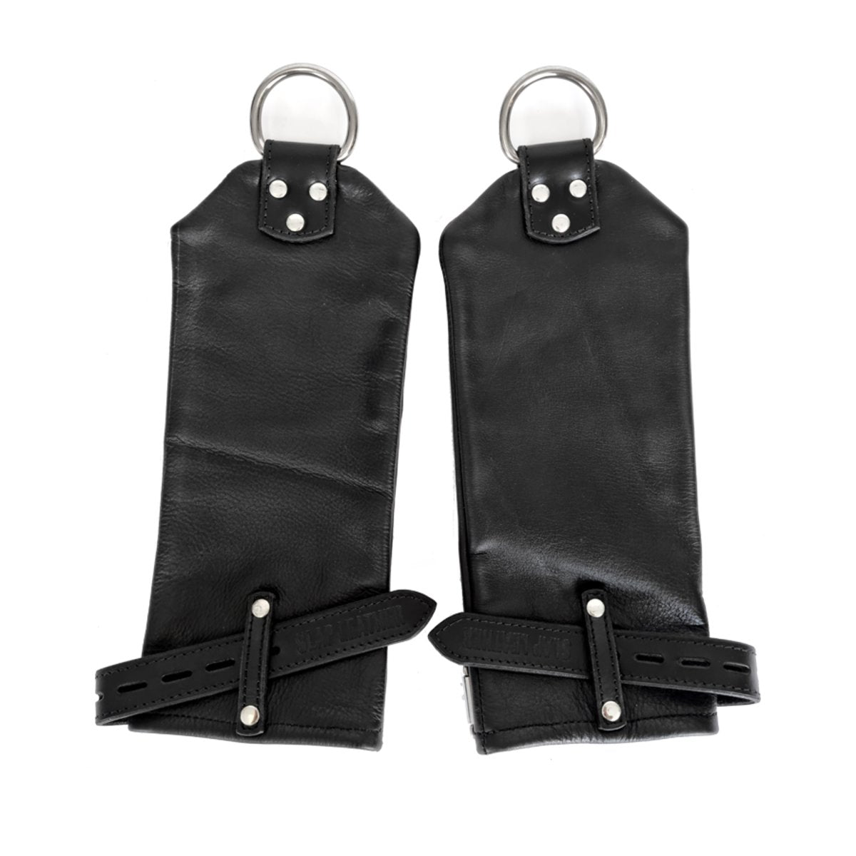 Flat Hand Black Mitts