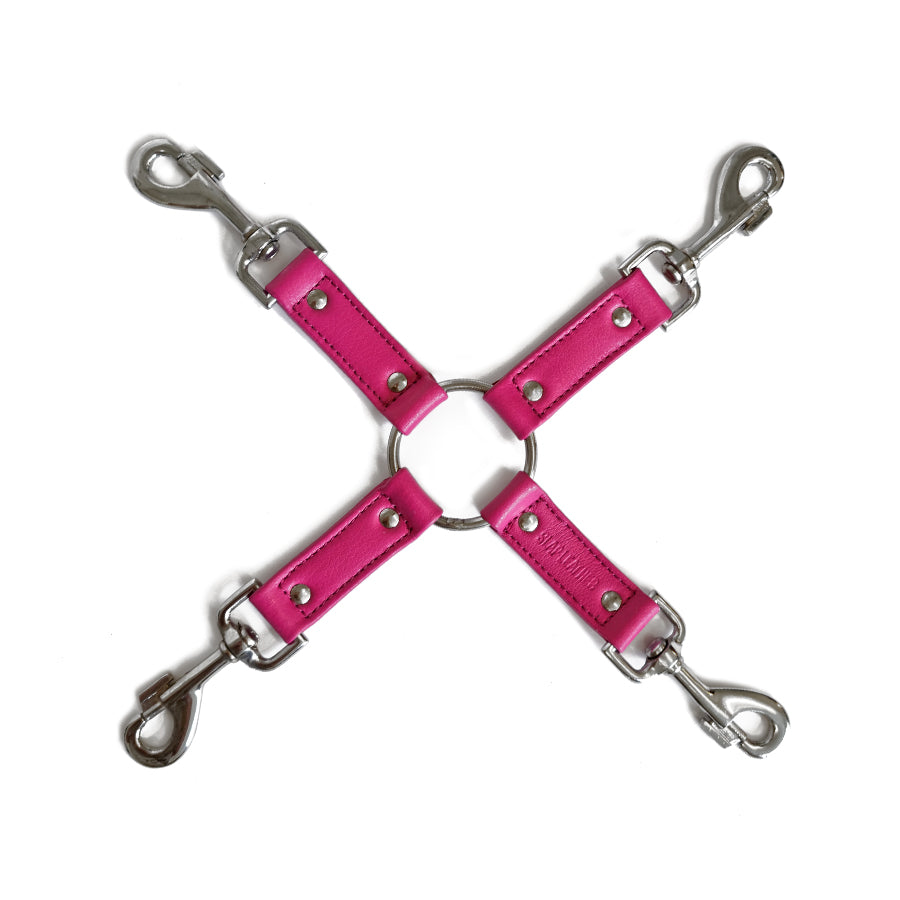 Four Strap ClipTether Pink