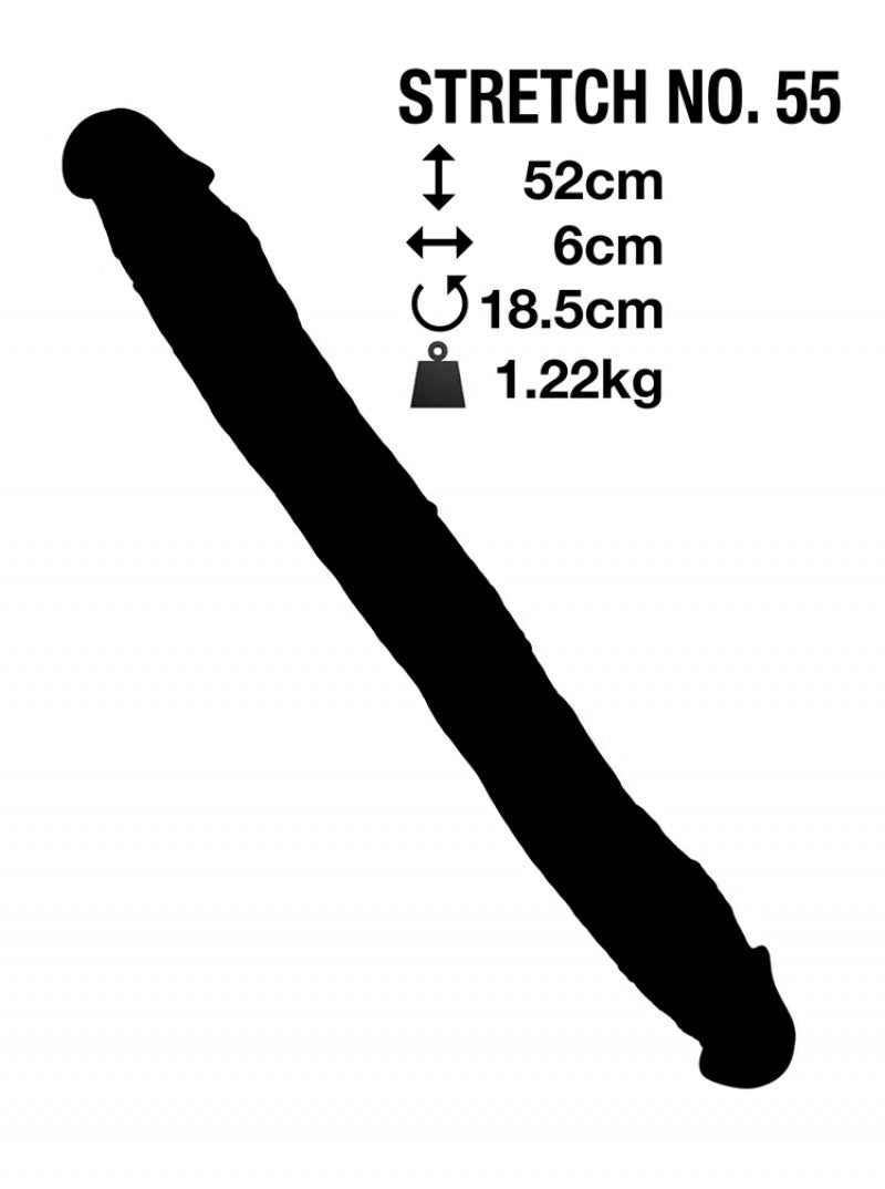 Stretch-Red Double Ended Dildo