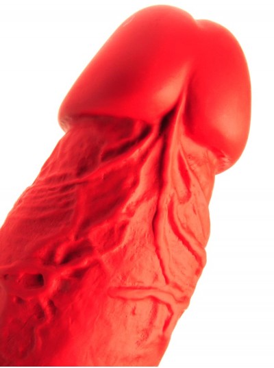 Stretch-Red Double Ended Dildo