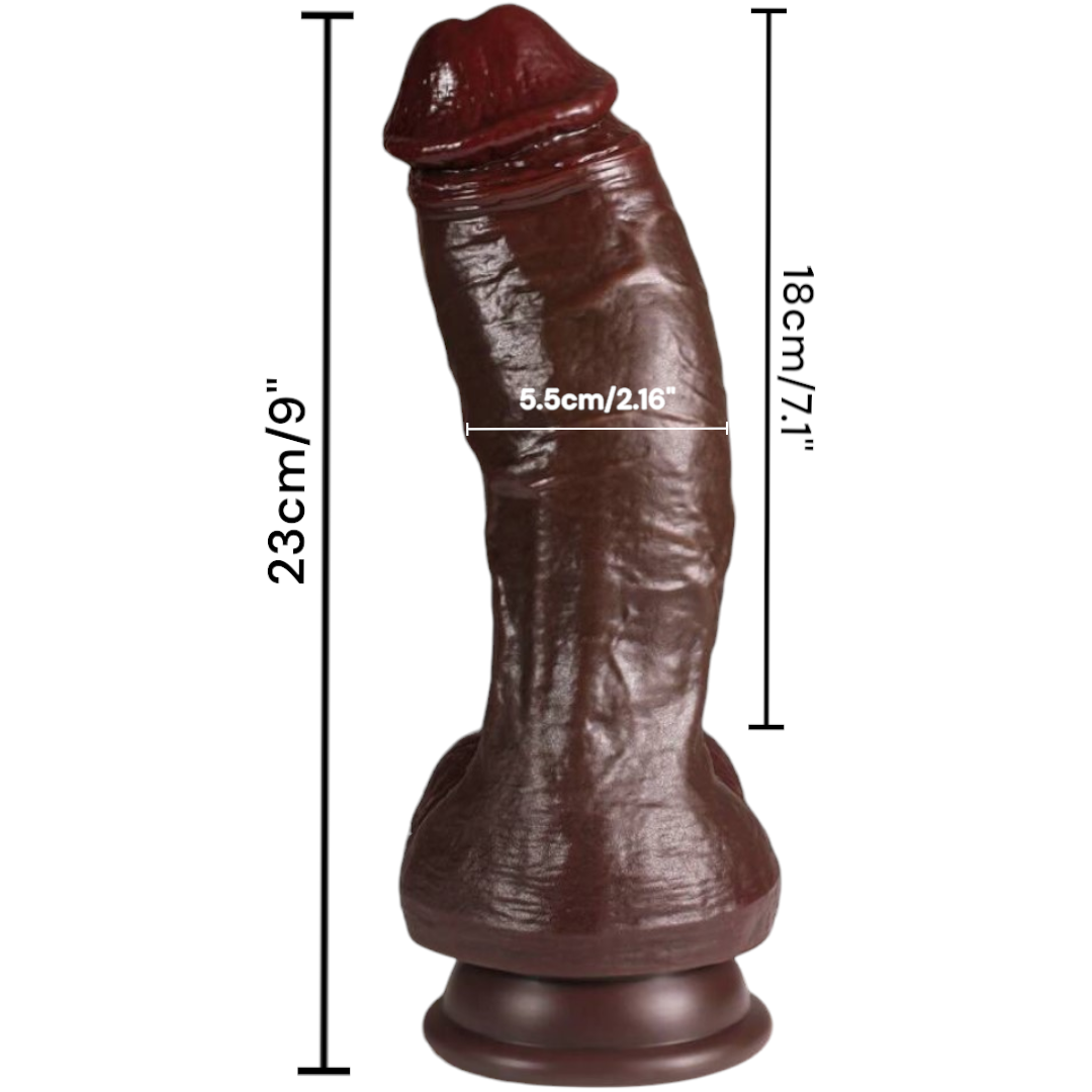 Realistic Brown Cock/Dildo L