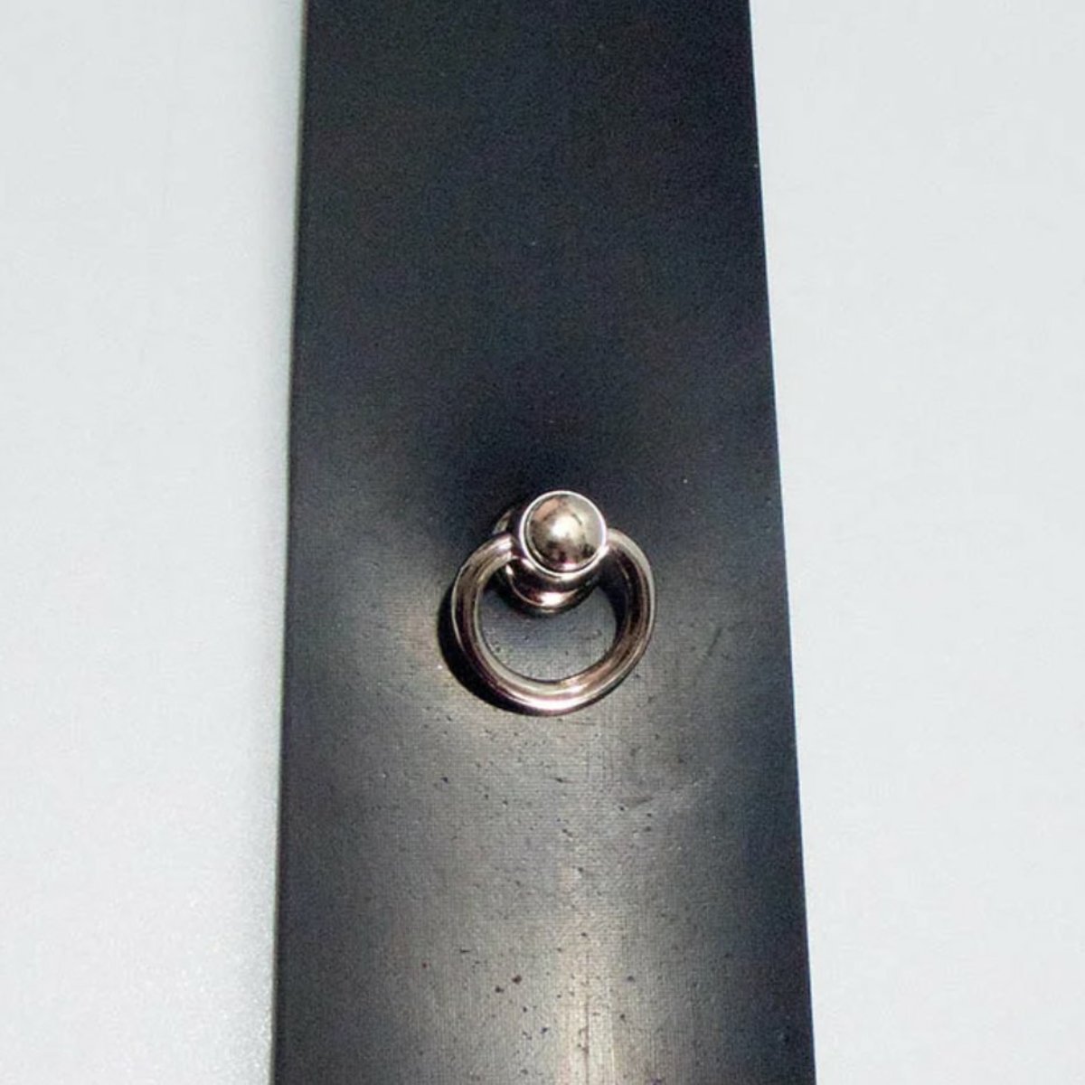 Skinny Tie With Ring