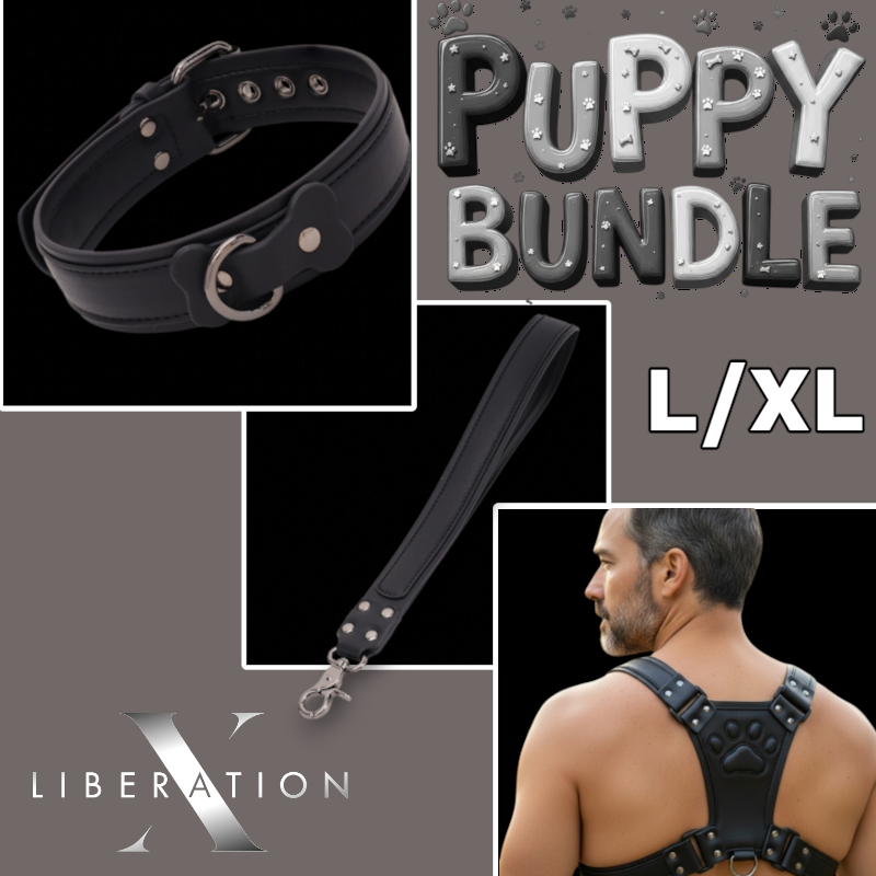Puppy Bundle-Black-L/XL