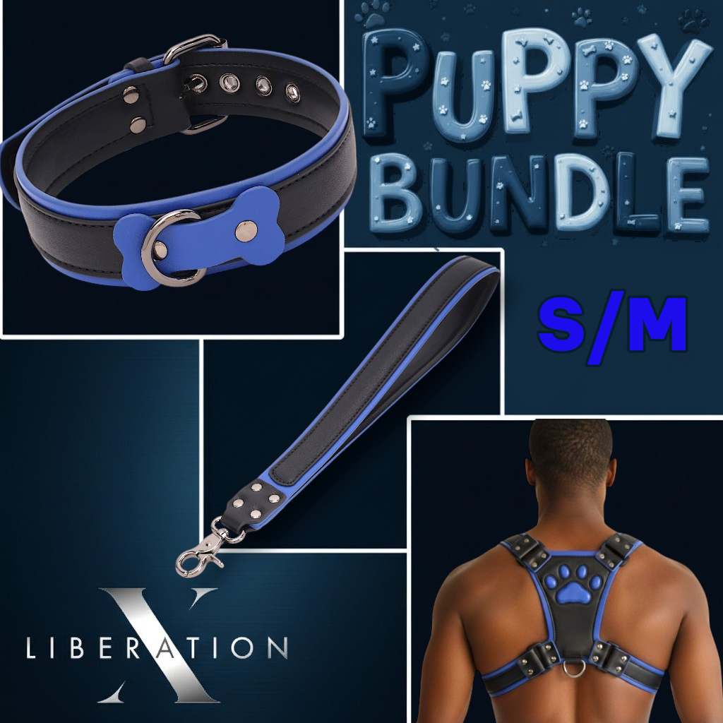 Puppy Bundle-BLUE-S/M
