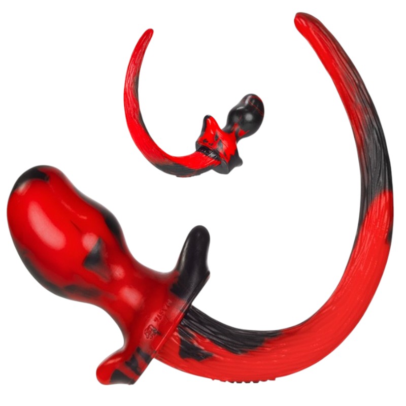 Oxballs Puppy Tail Red/Black