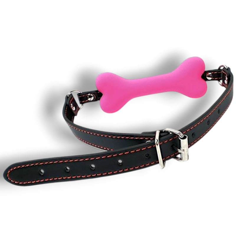 Dog Bone Gag Pink
