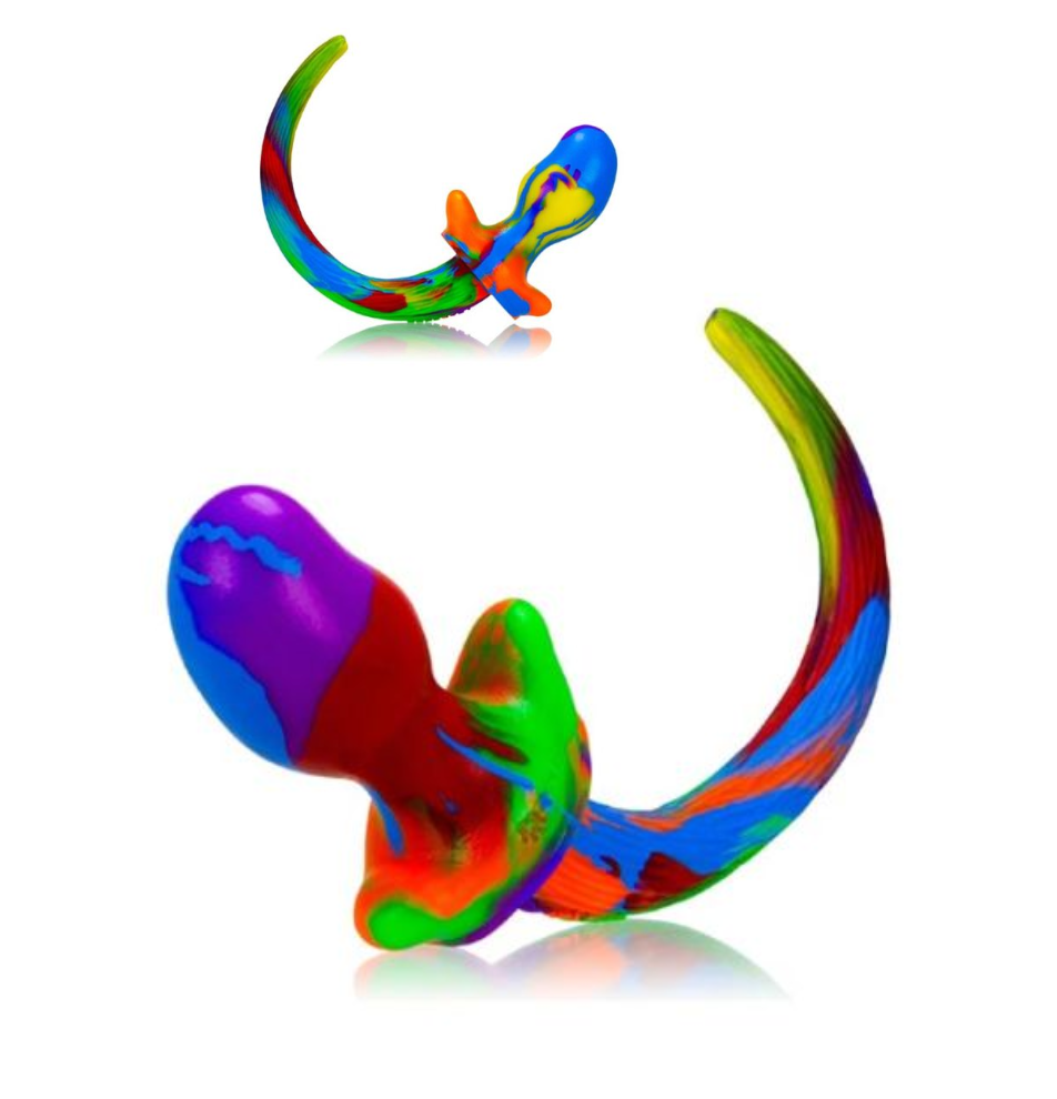 Oxballs - Beagle Tail Tie-Dye Purebred