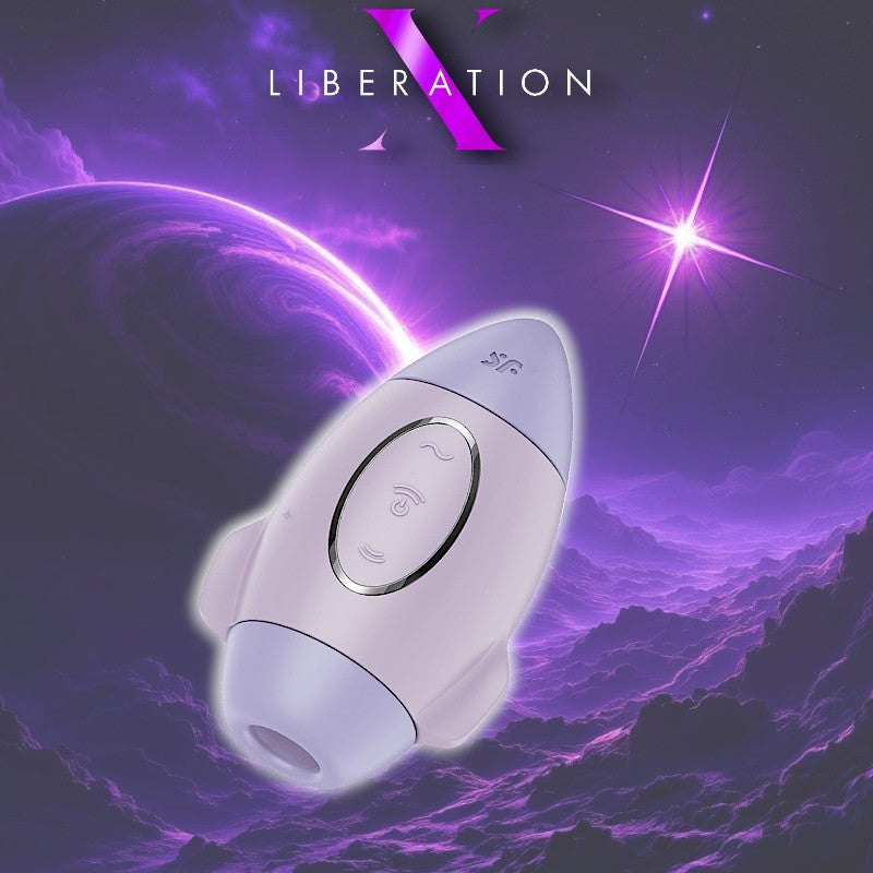Satisfyer Mission Control Clitoral Suction Stimulator Violet