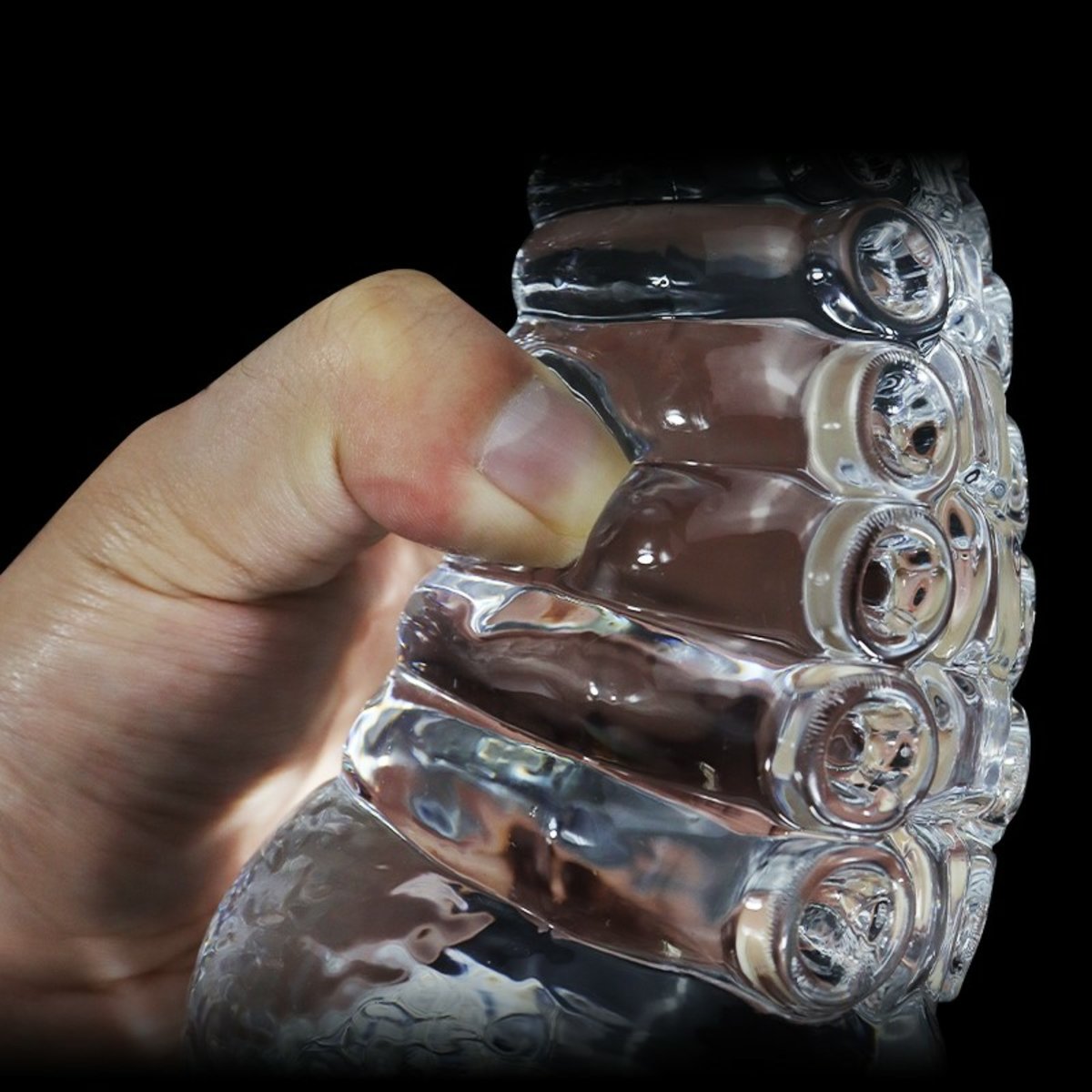 Tentacle Clear Butt Plug