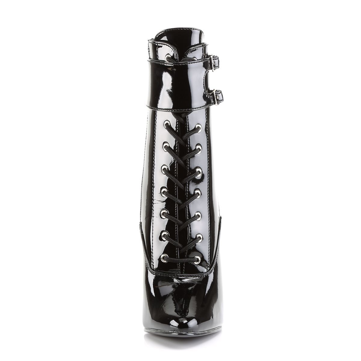 Domina-1023 Ankle Boot With Interchangeable Ankle Strap Black-Uk