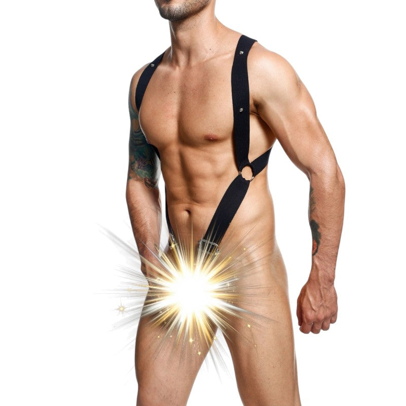 DNGEON Crossback Harness Black