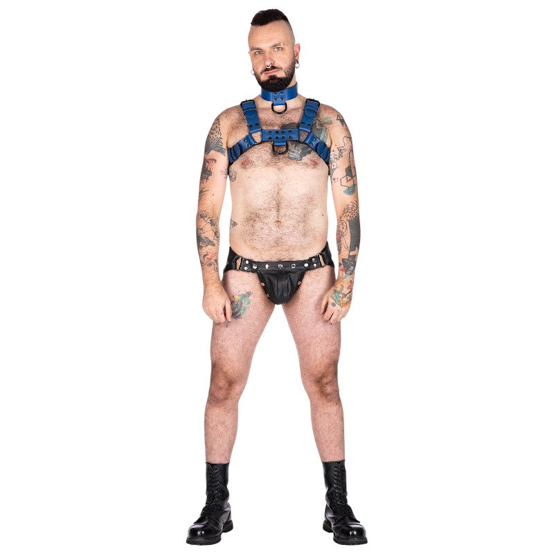 Studded Leather Jock Strap
