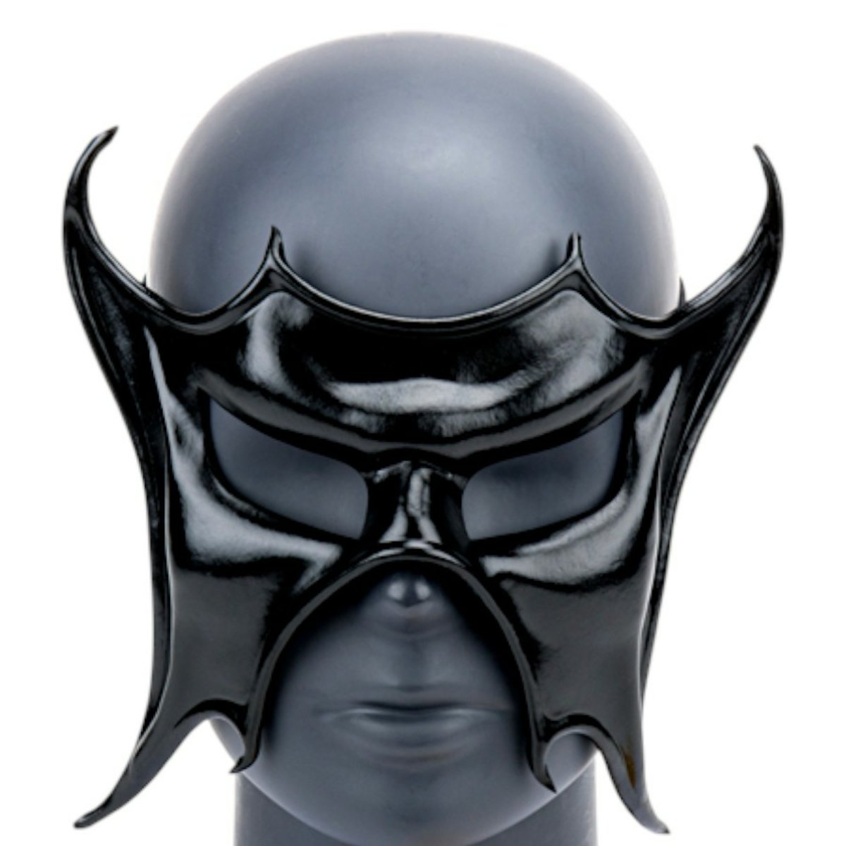 Cecilio Leather Designs Dark Carnival Mask - Black