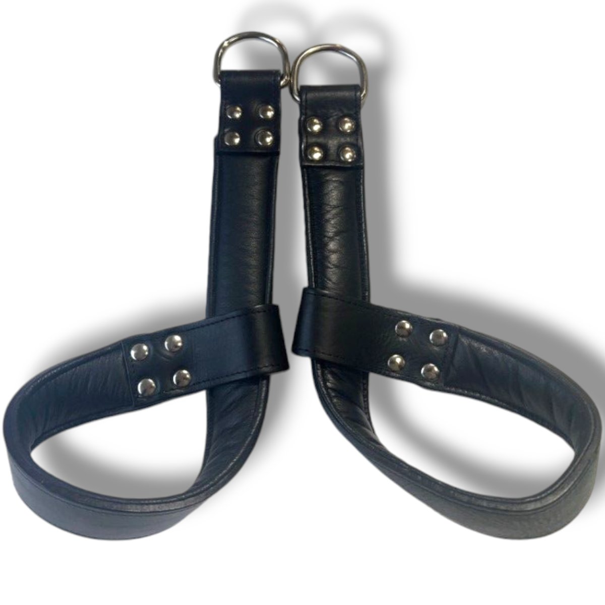Leather Suspension Strap (Silver Hardware)