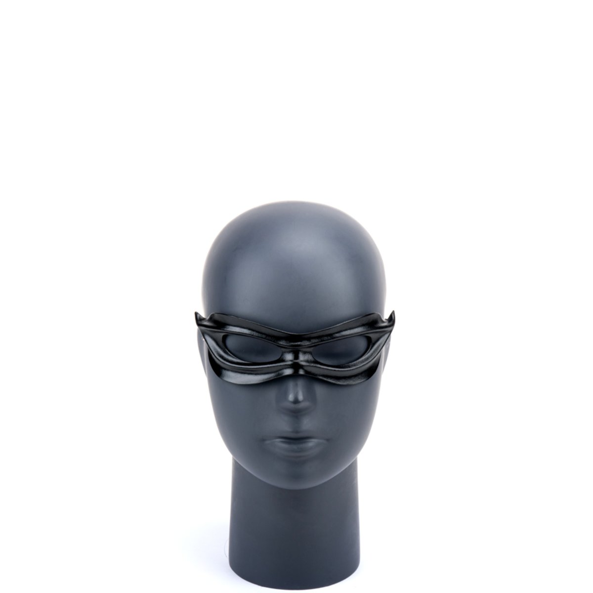 Cecilio Leather Designs Wicked Lady Mask - Black