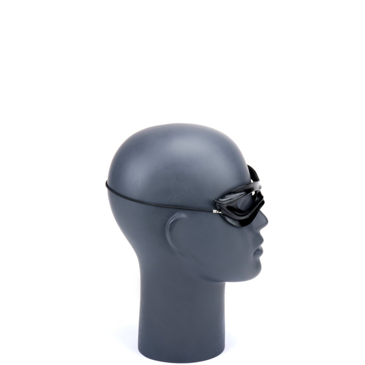 Cecilio Leather Designs Wicked Lady Mask - Black