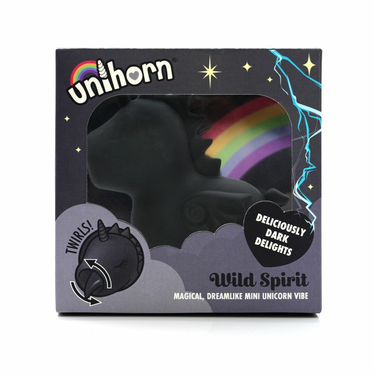 Unihorn Wild Spirit Twirling Clitoral Vibrator