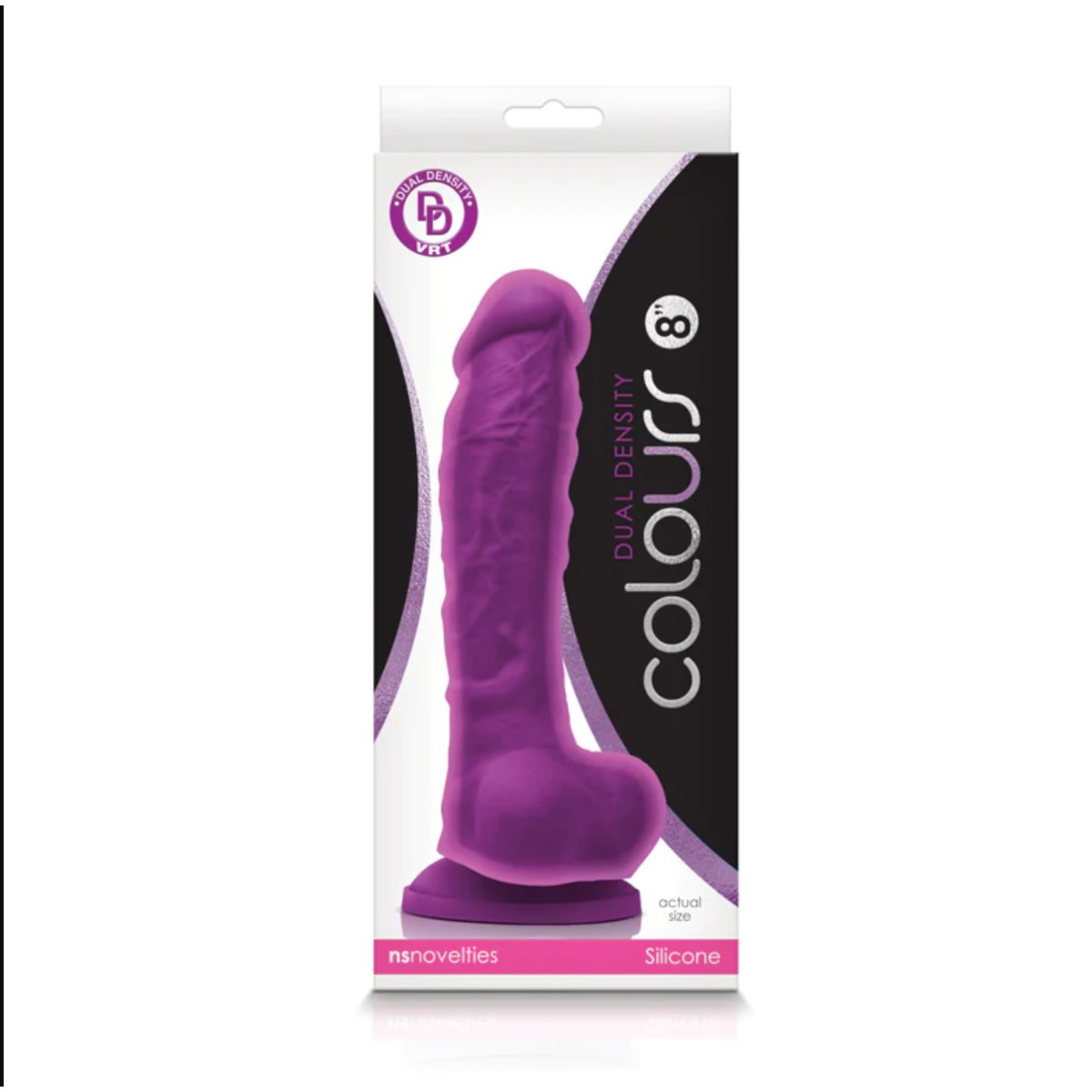 Colour Dual Density 8" Dildo
