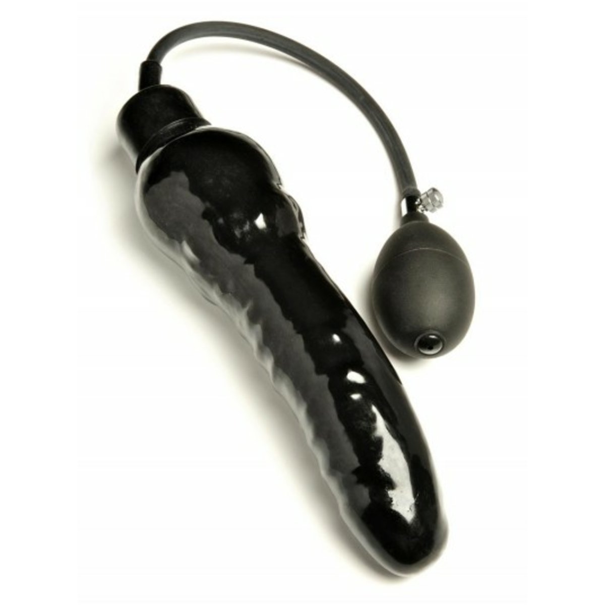 Dildo-X Large Inflatable Black Dildo