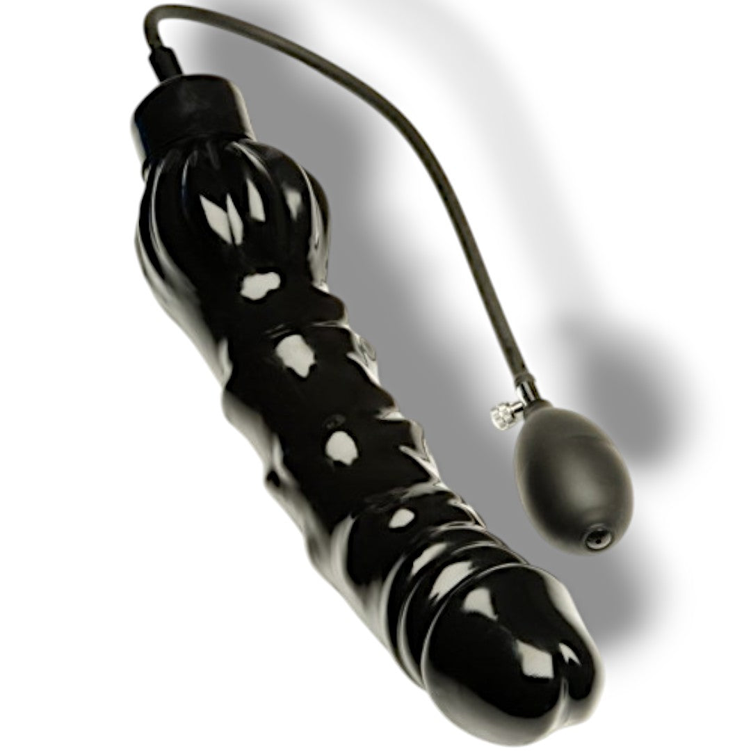 Dildo-Xxl Inflatable Black Dildo