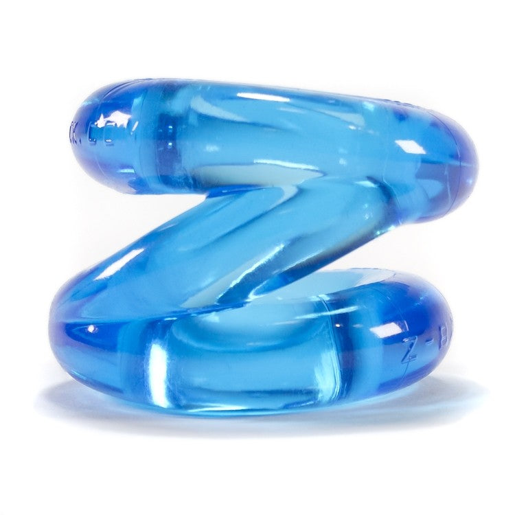 Z-Balls Ball-Stretcher/Cock-Ring Ice Blue