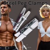 Pegs-Steel Nipple Clamps