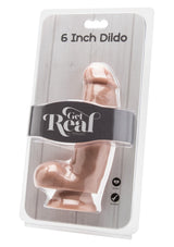 ToyJoy 6 inch Dildo with Balls Light Skin Tone