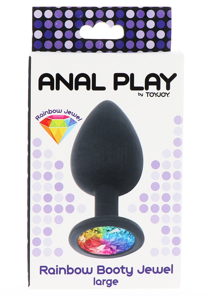 ToyJoy  Rainbow Butt Plug Large