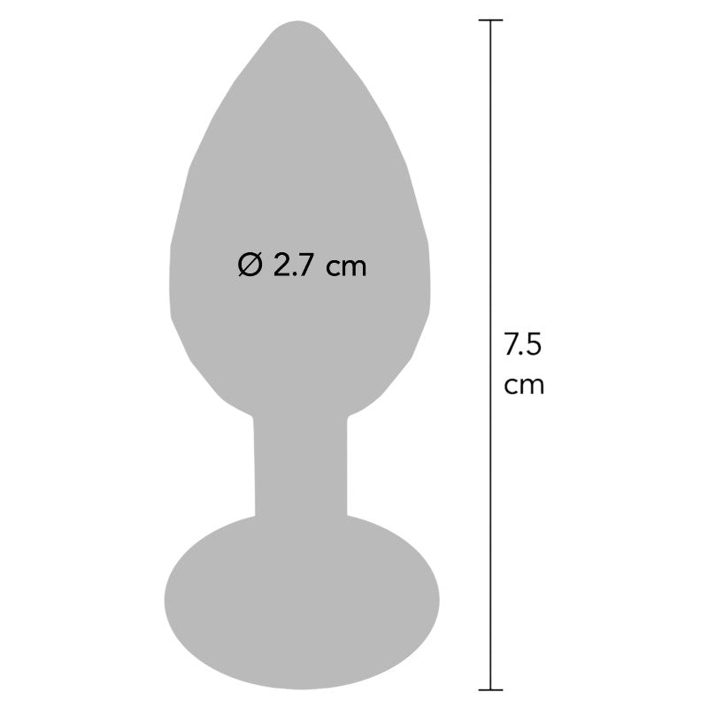 Toy Joy Anal Play Disco Diamond Plug Large Metal