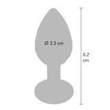 Toy Joy Anal Play Disco Diamond Plug Large Metal