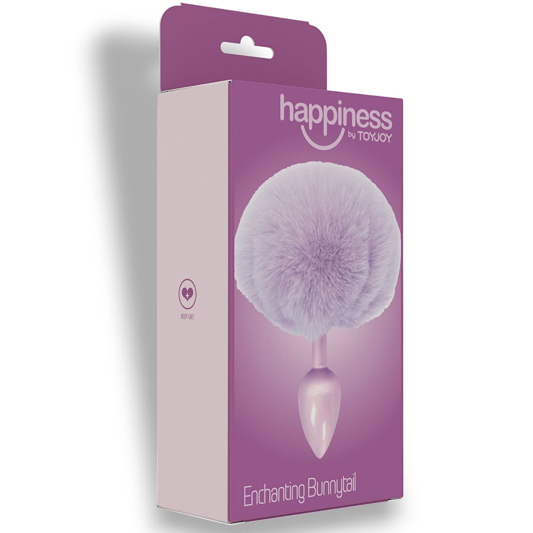ToyJoy Happiness Enchanting Bunnytail Buttplug Purple