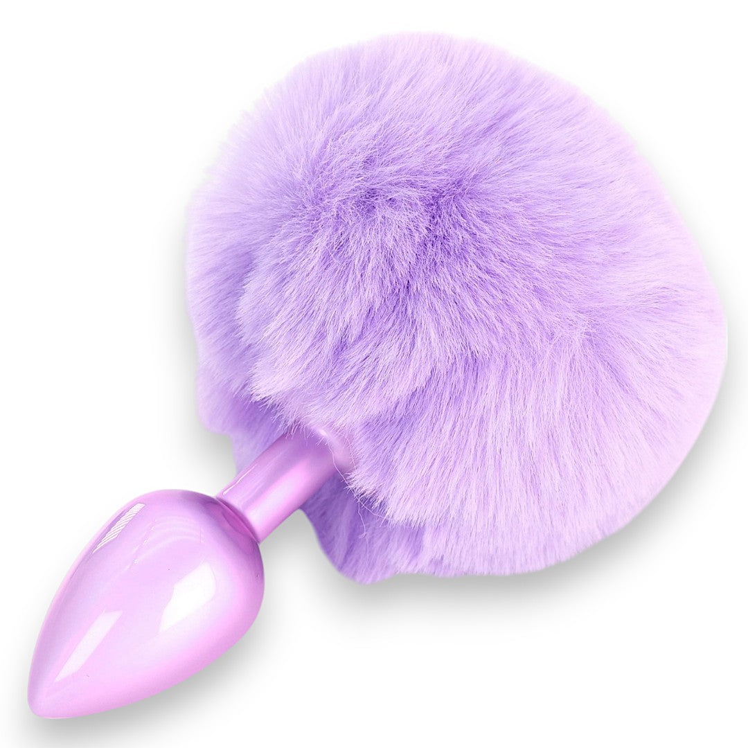 ToyJoy Happiness Enchanting Bunnytail Buttplug Purple