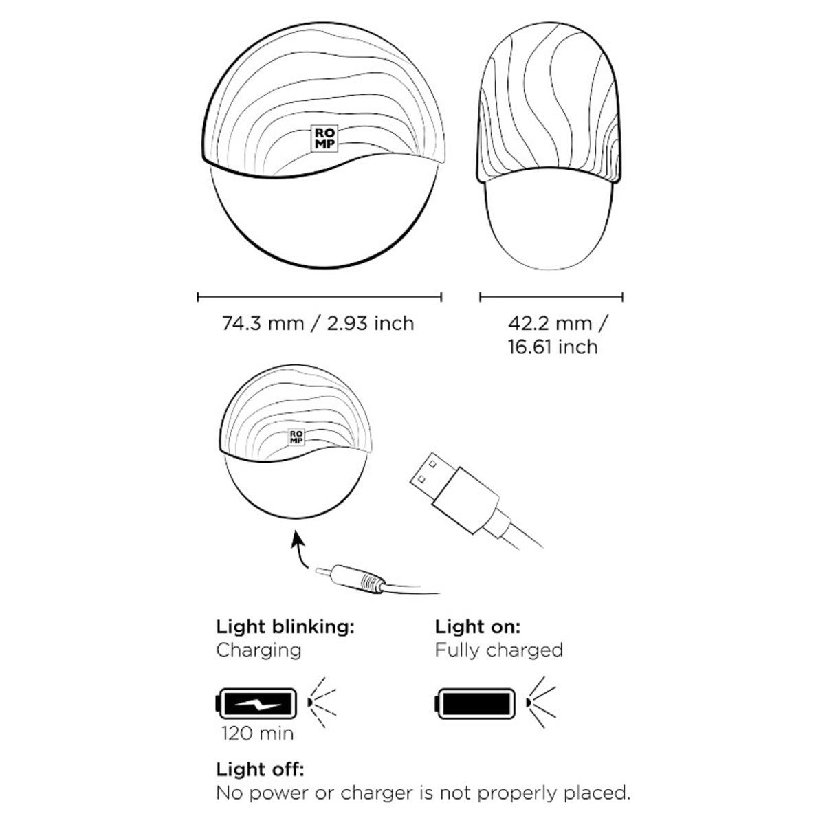 Romp Spin Clitoral Suction Stimulator