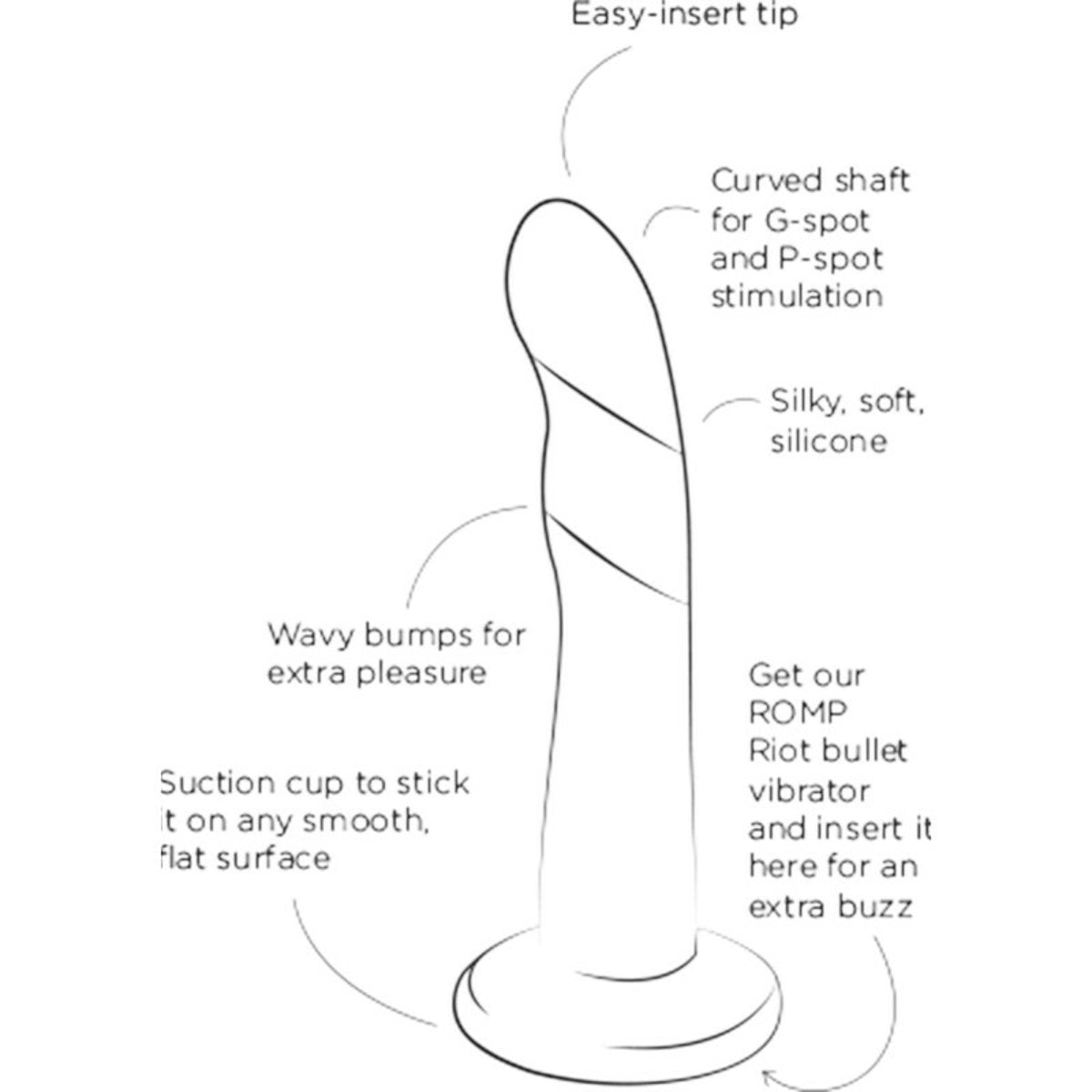 Romp Dizi Dildo